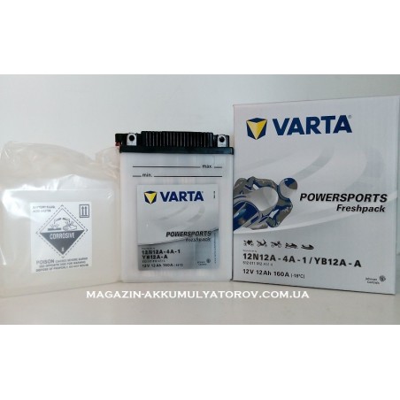 VARTA 12N12A-4A-1 12v 12Аh 160A YB12A-A