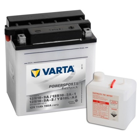 VARTA YB10L-A2 12v 11Аh 150A 12N10-3A