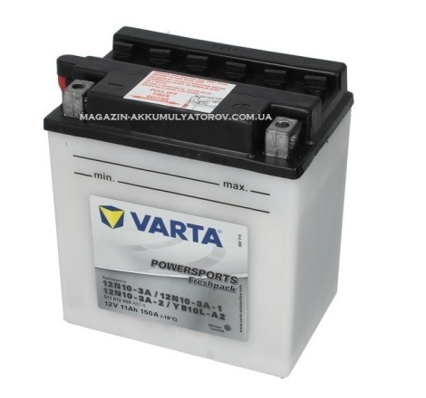 VARTA YB10L-A2 12v 11Аh 150A 12N10-3A