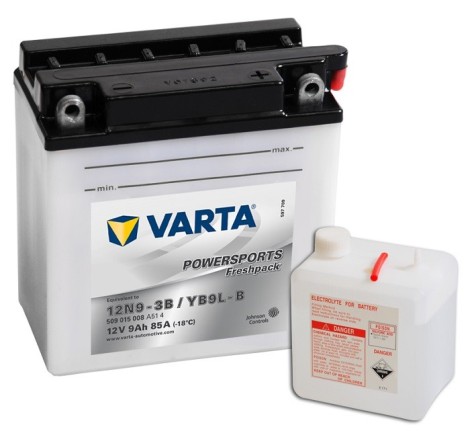 VARTA 12N9-3B 12v 9Аh 85A YB9L-B