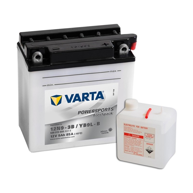 VARTA 12N9-3B 12v 9Аh 85A YB9L-B