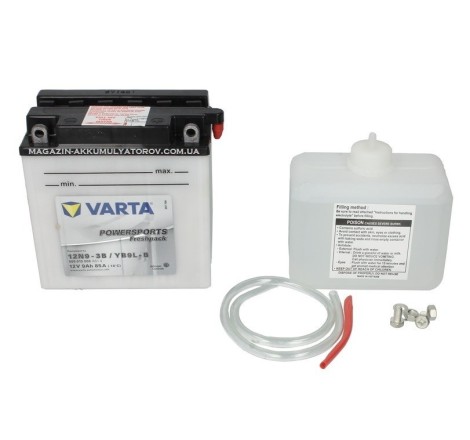 VARTA 12N9-3B 12v 9Аh 85A YB9L-B