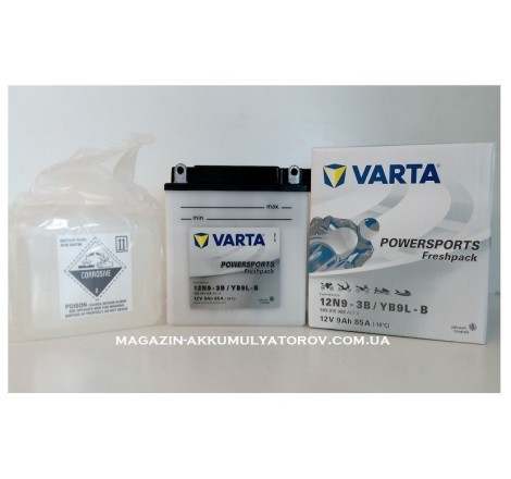 VARTA 12N9-3B 12v 9Аh 85A YB9L-B