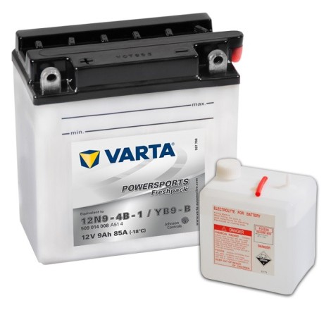 VARTA 12N9-4B-1 12v 9Аh 85A YB9-B