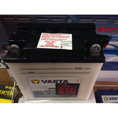 VARTA 12N9-4B-1 12v 9Аh 85A YB9-B