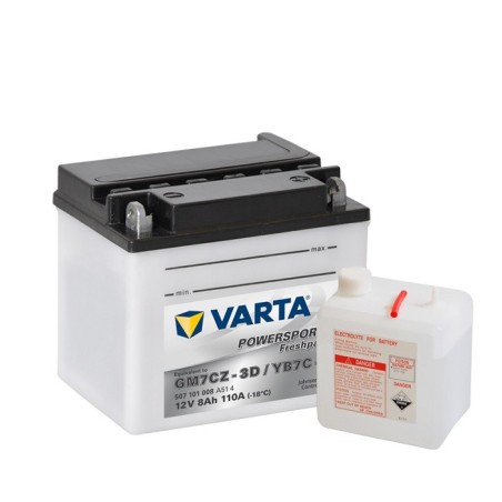 VARTA YB7C-A 12v 8Аh 110A GM7CZ-3D