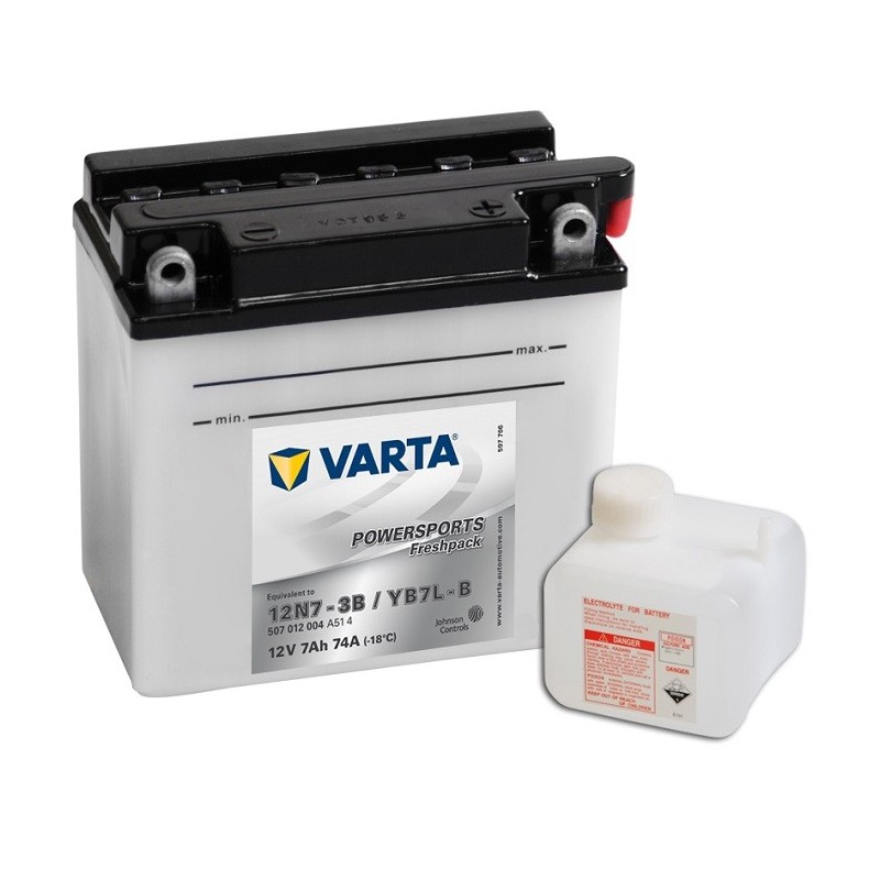 VARTA YB7L-B 12v 7Аh 74A 12N7-3B