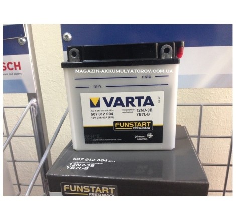 VARTA YB7L-B 12v 7Аh 74A 12N7-3B