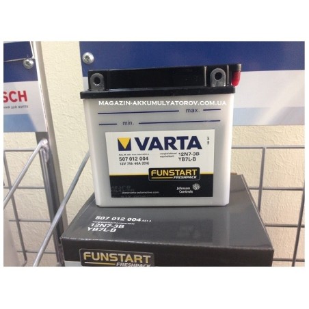 VARTA YB7L-B 12v 7Аh 74A 12N7-3B