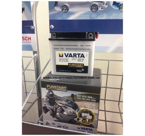 VARTA YB7L-B 12v 7Аh 74A 12N7-3B