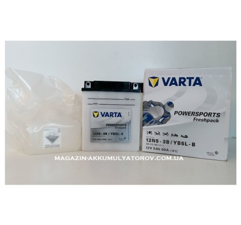 VARTA YB5L-B 12v 5Аh 60A 12N5-3B