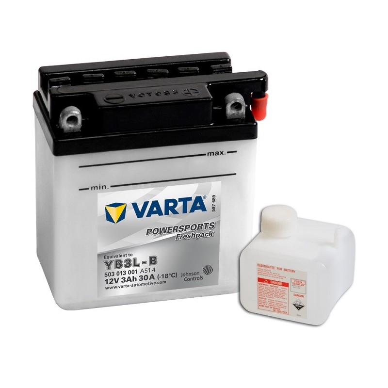 VARTA YB3L-B 12v 3Аh 30A