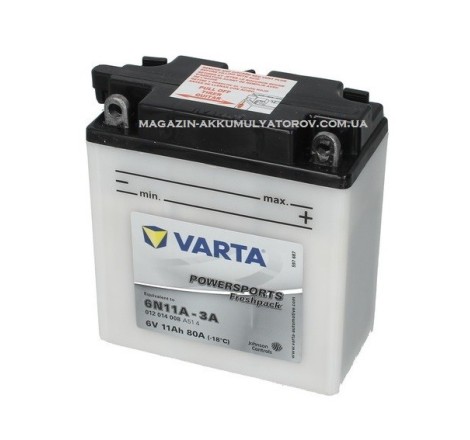 VARTA 6N11A-3A 6v 11Аh 80A