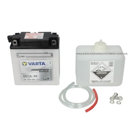 VARTA 6N11A-3A 6v 11Аh 80A