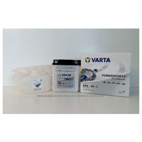 VARTA 6N6-3B-1 6v 6Ah 30A