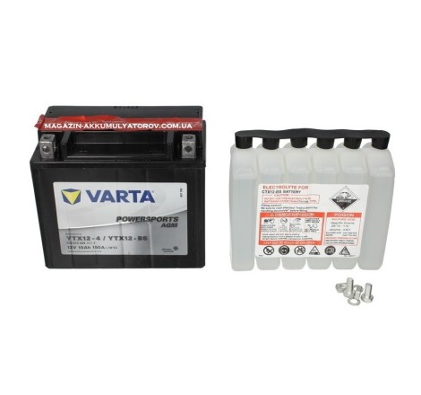 VARTA AGM YTX12-BS 12v 10Аh 150A