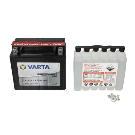 VARTA AGM YTX12-BS 12v 10Аh 150A