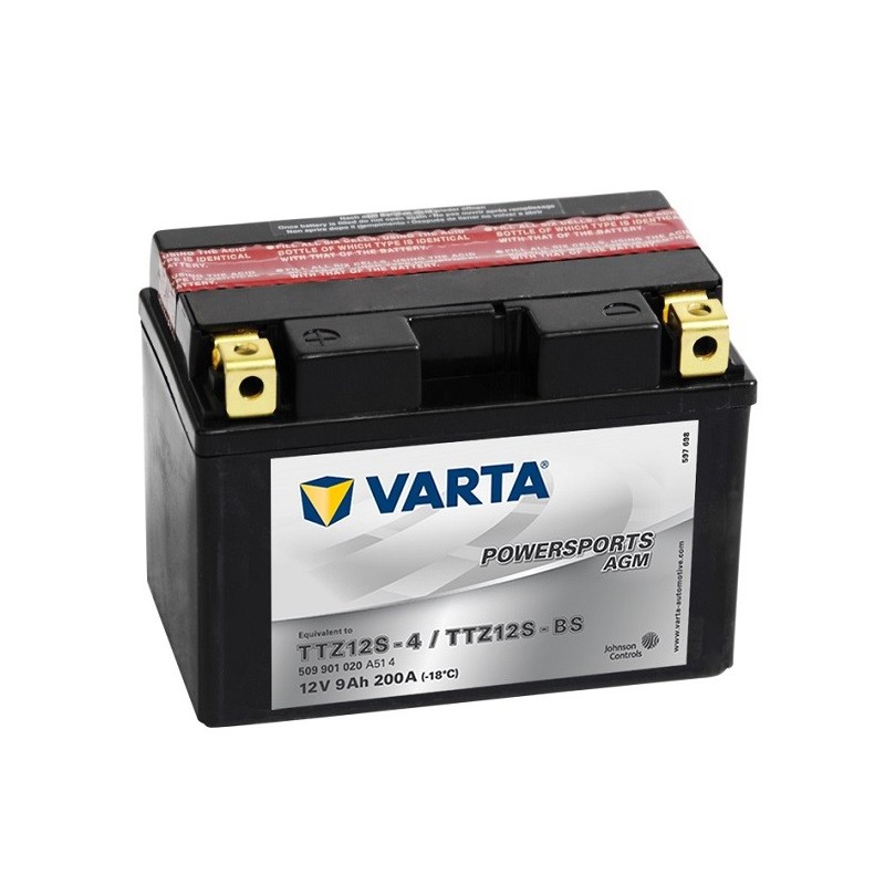 VARTA AGM TTZ12S-BS 12v 9Аh 200A