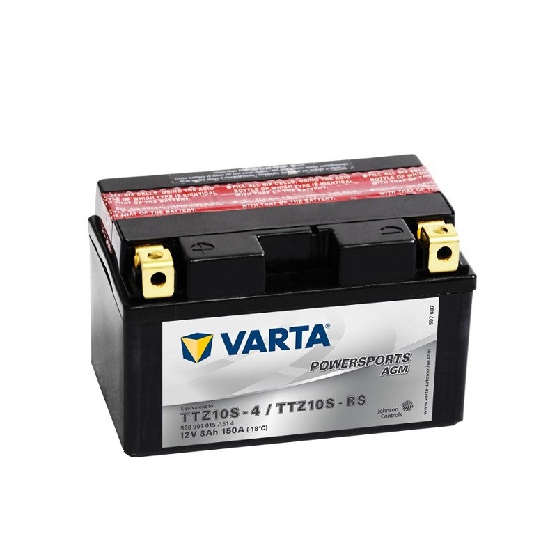 VARTA AGM TTZ10S-BS 12v 8Аh 150A