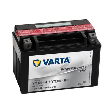 VARTA AGM YTX9-BS 12v 8Аh 135A