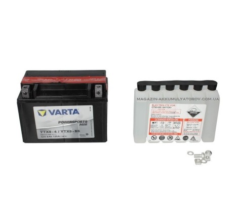VARTA AGM YTX9-BS 12v 8Аh 135A