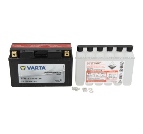 VARTA AGM YT7B-BS 12v 7Аh 120A