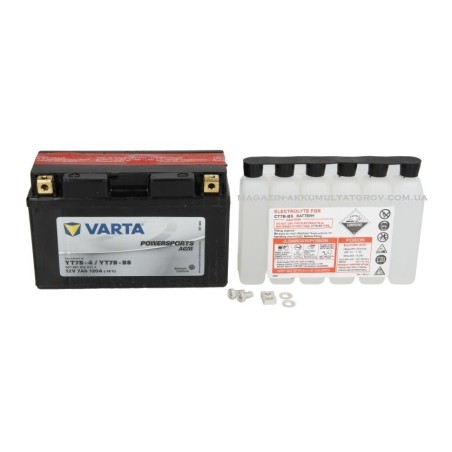 VARTA AGM YT7B-BS 12v 7Аh 120A