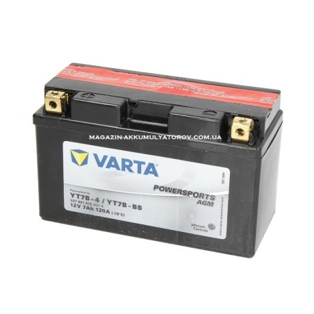VARTA AGM YT7B-BS 12v 7Аh 120A