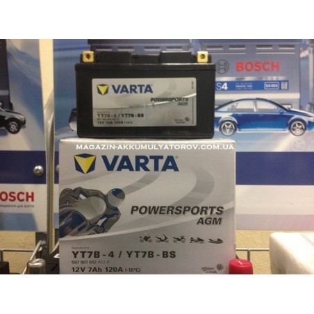 VARTA AGM YT7B-BS 12v 7Аh 120A