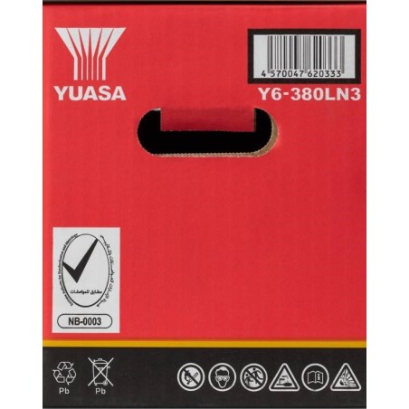 Акумулятор GS YUASA 380LN3-MF 20HR 70Ah CCA 600A