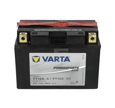 VARTA YT12A-BS 12V 11Ah 160A