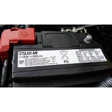 Акумулятор 375LN2-MF 20HR 60Ah CCA 563A