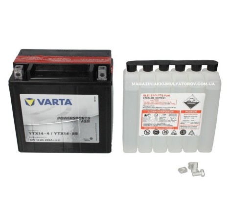 VARTA AGM YTX14-BS 12V 12Ah 200A
