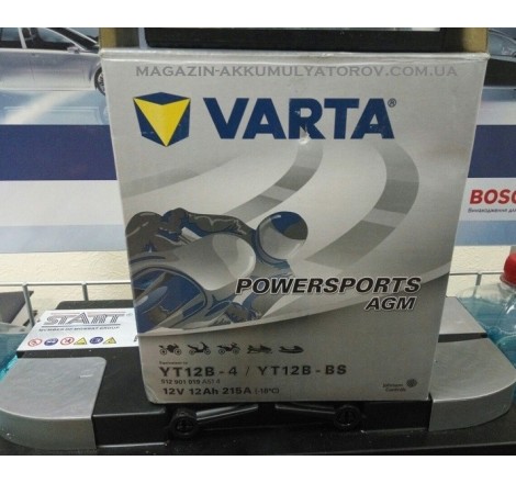 VARTA AGM YT12B-BS 12V 12Ah 215A