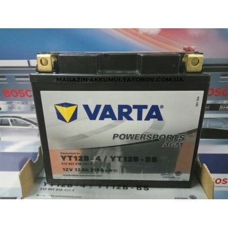 VARTA AGM YT12B-BS 12V 12Ah 215A