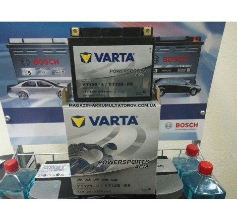 VARTA AGM YT12B-BS 12V 12Ah 215A