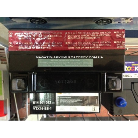 VARTA AGM YTX16-BS-1 12V 14Ah 210A