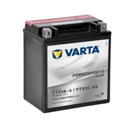 VARTA AGM YTX16-BS 12V 14Ah 210A