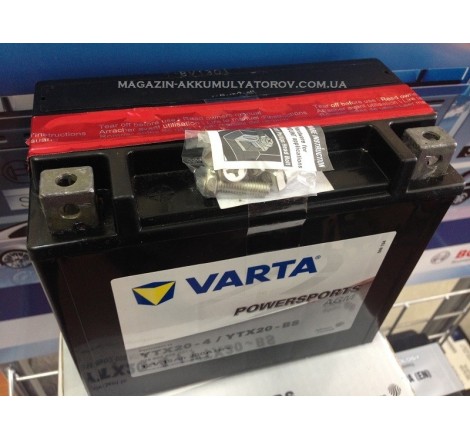 VARTA AGM YTX20-BS 18Ah 250A