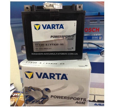 VARTA AGM YTX20-BS 18Ah 250A
