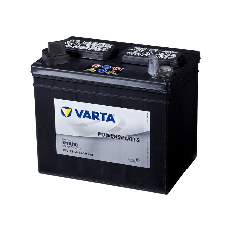 VARTA Powersports Gardening U1R 12V 22Ah 340A