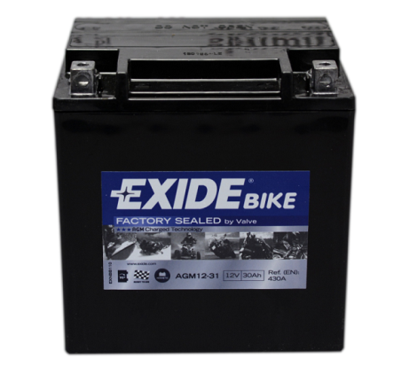 EXIDE BIKE AGM12-31 30Ah 430A