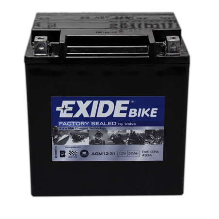 EXIDE BIKE AGM12-31 30Ah 430A