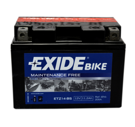 EXIDE AGM ETZ14-BS 11.2Ah 205A (Оригинал)