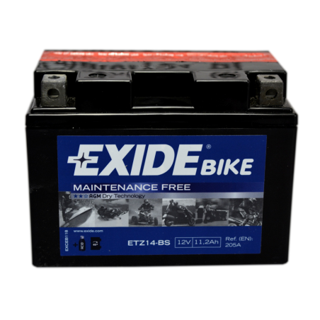 EXIDE AGM ETZ14-BS 11.2Ah 205A (Оригинал)