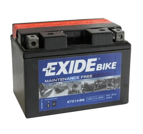 EXIDE AGM ETZ14-BS 11.2Ah 205A (Оригинал)