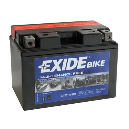EXIDE AGM ETZ14-BS 11.2Ah 205A (Оригинал)