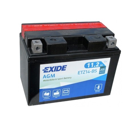 EXIDE AGM ETZ14-BS 11.2Ah 205A (Оригинал)
