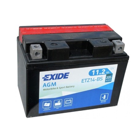 EXIDE AGM ETZ14-BS 11.2Ah 205A (Оригинал)
