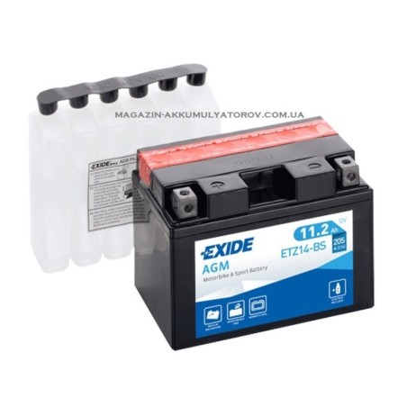 EXIDE AGM ETZ14-BS 11.2Ah 205A (Оригинал)